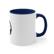 Navy Accent Coffee Mug, 11oz